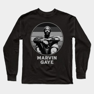 Marvin Gaye retro Long Sleeve T-Shirt